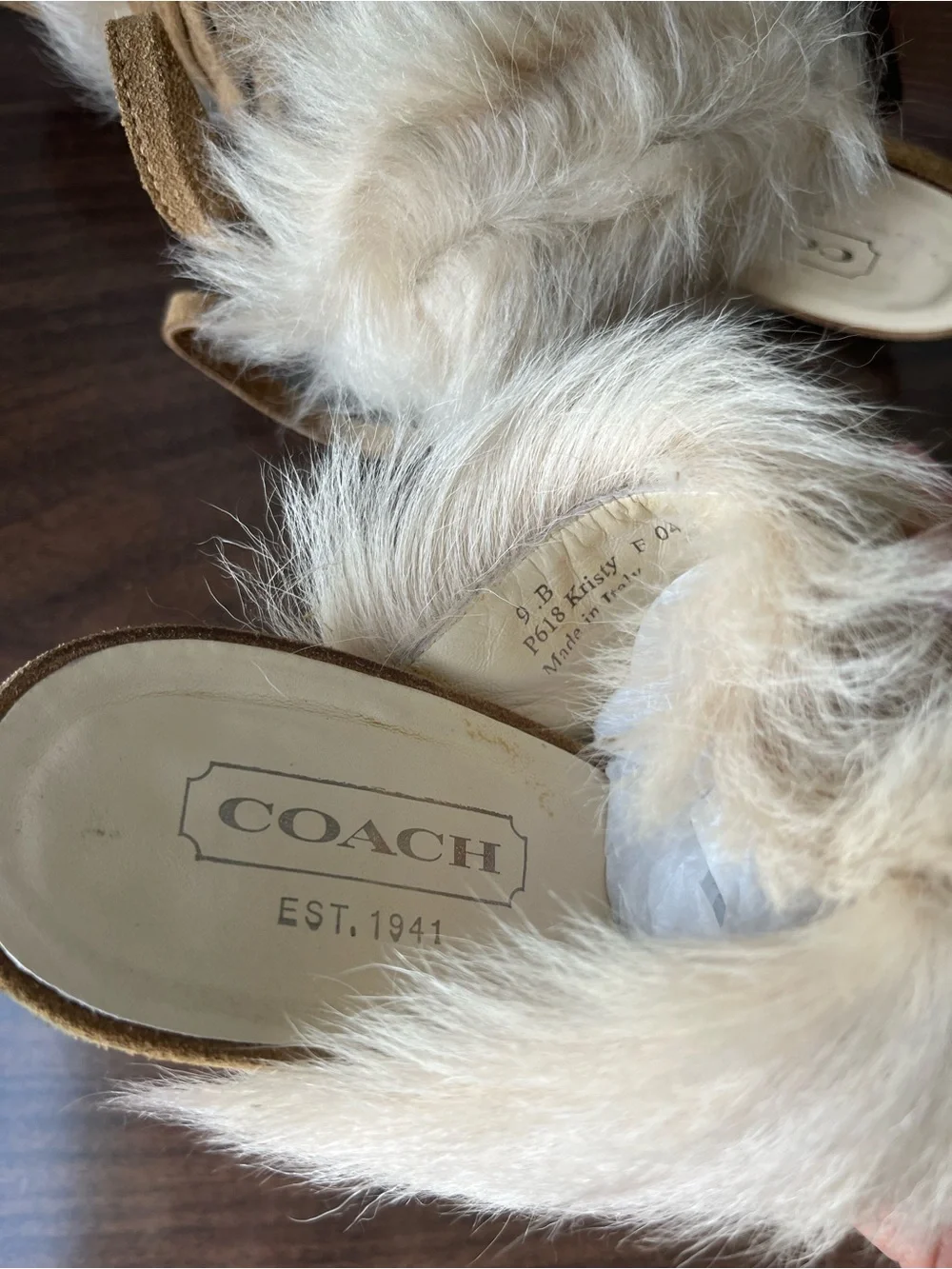 Coach Kristy Mules - Après Ski Chic, Y2K glam